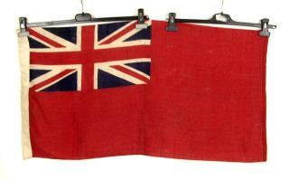 Ww1 Wwi British Royal Navy Battle Warship Flag 48x90 Cm Full Marked