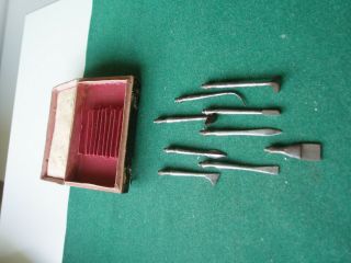 EXTREMELY RARE AND COMPLETE DENTAL / HYGIENE SET 19 TH CENTURY 8
