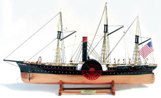Ss Central America Ship Model 26 " - Handcrafted Wooden Fully Assembled