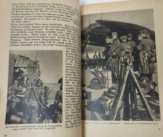 WW2 Vintage GERMAN LUFTWAFFE AIR FORCE BOOK Adler Jahrbuch 1941 7