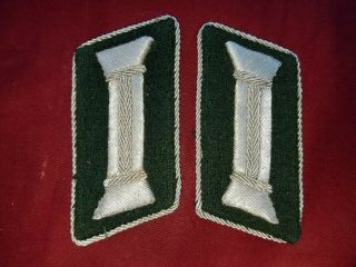 100 Ww2 German Officers Administration Collar Tabs