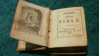 Civil War Era Miniature Bible Book