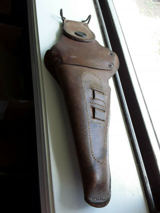 Pre WW1 ' 1912 ' 1911A CAVALRY HOLSTER Rock Island Arsenal - Dated 1915 4
