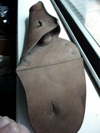 Pre WW1 ' 1912 ' 1911A CAVALRY HOLSTER Rock Island Arsenal - Dated 1915 6