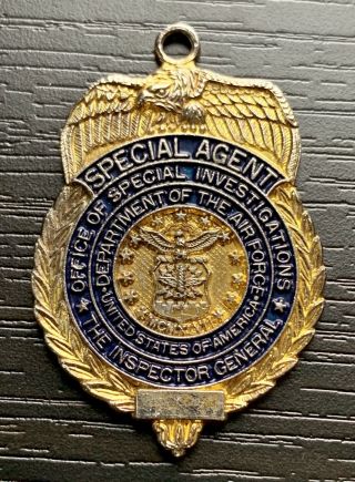 Vintage Usaf Air Force Office Of Special Investigations Afosi Osi Medallion