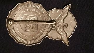 vintage air force badge numbered obsolete 2