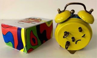 100 REAL 1968 BEATLES YELLOW SUBMARINE ALARM CLOCK BY SHEFFIELD OF WEST GERMANY 5