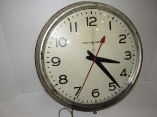 General Electric Industrial Wall Electric Clock made in USA 5