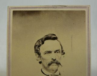 Civil War Soldier Antique CDV Photo Frankfort Kentucky Vintage 3