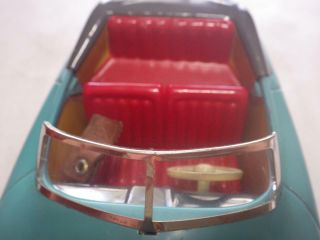 Distler Electromatic (Germany) Turquoise Porsche 356 Cabriolet Tin/Electric 1:15 11