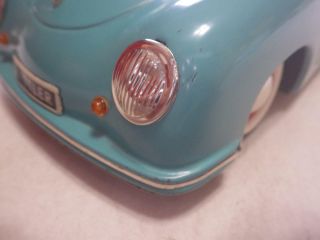 Distler Electromatic (Germany) Turquoise Porsche 356 Cabriolet Tin/Electric 1:15 3