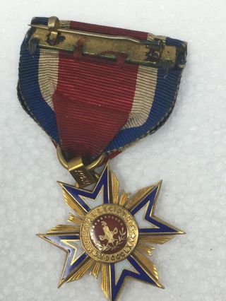 Medal MILITARY ORDER OF THE LOYAL LEGION BADGE 11361 Historical 9