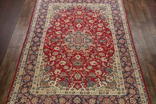 10x13 VINTAGE Traditional Floral RED& BLUE Persian Large Area Rugs Oriental Wool 3