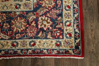 10x13 VINTAGE Traditional Floral RED& BLUE Persian Large Area Rugs Oriental Wool 6