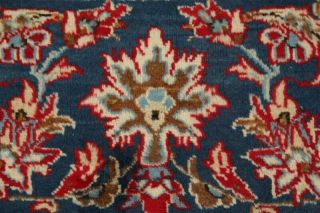 10x13 VINTAGE Traditional Floral RED& BLUE Persian Large Area Rugs Oriental Wool 9