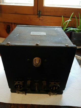 Navy Us Military Radio Rectifier Power Unit Type Ckb - 20104 A For Part