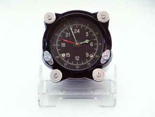 Vintage 55m (129chs) Russian Ussr Military Aircraft Bombers Cockpit Clock