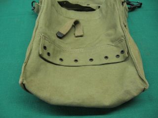 WWII US Navy Medical Bag / Pouch Named; (1) 3