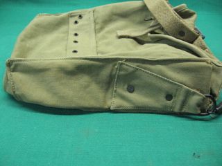 WWII US Navy Medical Bag / Pouch Named; (1) 8