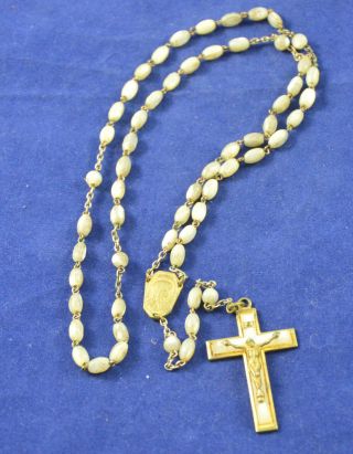 German Wwii Wehrmacht Chaplain Rosary Cross Crucifix War Relic Eastern Front