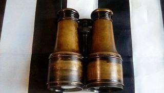 Vintage Lemaire Fabt Paris Field Binoculars