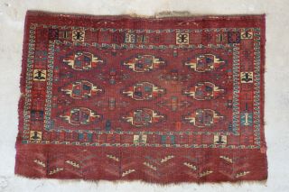 Antique Hand Made Persian Rug Estate Find 11