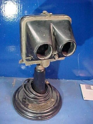 1920s Dental Stereoscope,  Diagnostic Lamp For Stereo Radiographs