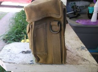 RARE WWII US ARMY HAGELIN M209A CRYPTO CODING MACHINE CASE CODER CARRIER POUCH 4