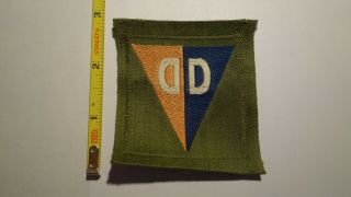 Extremely Rare Wwi 31st " Diamond Division " Liberty Loan Style Patch.  Rare