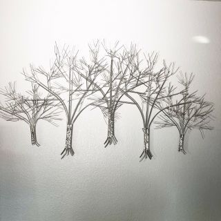 Curtis Jere 5 Five Trees Wall Sculpture 59 