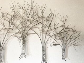 Curtis Jere 5 Five Trees Wall Sculpture 59 