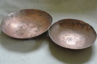 Arts And Crafts Era Eric Soderholtz Copper Bowls
