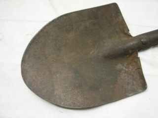 Antique Us Military WWI T - Handle Trench Fox Hole Shovel WW1 Army Tool 3