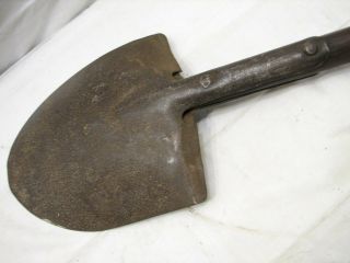 Antique Us Military WWI T - Handle Trench Fox Hole Shovel WW1 Army Tool 6