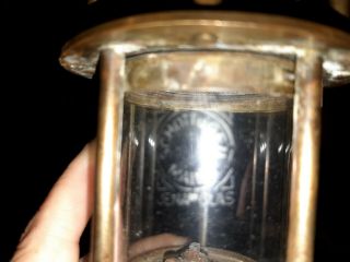 Antique Miners Maritime Lantern/Light Safety Lamp.  German? 12