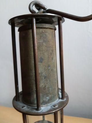 Antique Miners Maritime Lantern/Light Safety Lamp.  German? 2