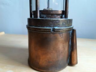 Antique Miners Maritime Lantern/Light Safety Lamp.  German? 5