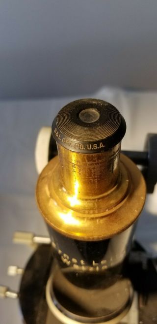 Carl Zeiss Jena Antique Microscope with rotating stage 11