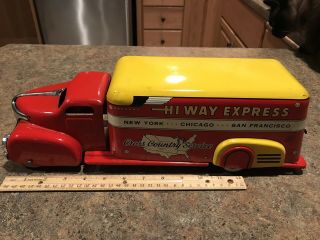 Vintage Marx Hi Way Express Truck Unplayed Litho