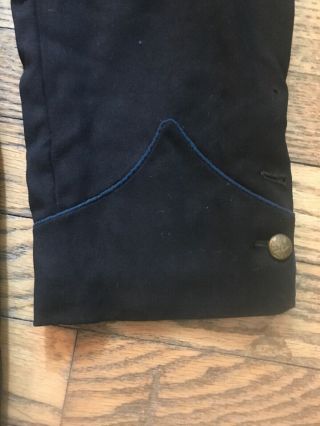 Civil War Frock Jacket Coat 9 Button Volunteers Infantry Union Battle Worn Wool 11