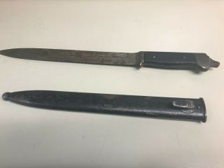 Vintage Ww1 German W.  K & C Bayonet