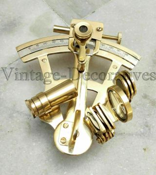 Designer MODEL SEXTANT - GIFT Brass Sextant Astrolabe Maritime Collectible 2