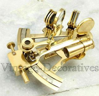 Designer MODEL SEXTANT - GIFT Brass Sextant Astrolabe Maritime Collectible 3