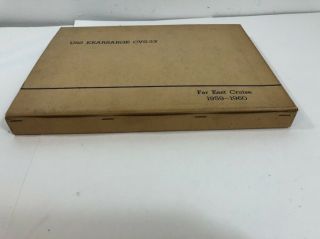 USS Kearsarge CVS - 33 Far East Cruise 1959 - 1960 United States Navy Two Book Set 7