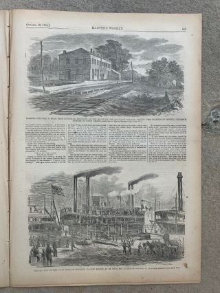 Harper ' s Weekly October 19,  1861 Civil War War in Missouri and Kentucky 8