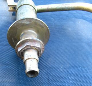Ship / Boat Brass & Copper Lever Action Water Pump Spigot - UNMARKED - Fynspray? 4