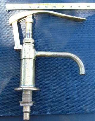 Ship / Boat Brass & Copper Lever Action Water Pump Spigot - UNMARKED - Fynspray? 6