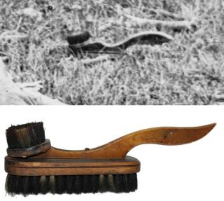 Civil War Era " Gettysburg " Boot / Brogan Brush