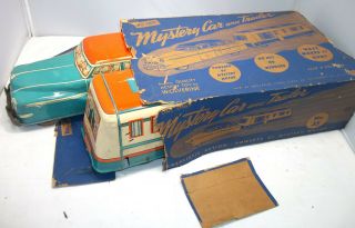 Wolverine Press - Down Mystery Car And House Trailer Set,  Sleeve (1&2)