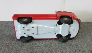 Vintage Lemy Volkswagen Tin Single Cab VW Tow Truck Bus Transporter Toy TippCo 7